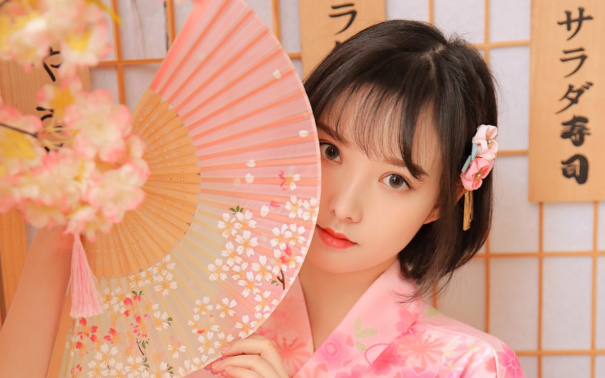 日本和服美女图片壁纸36