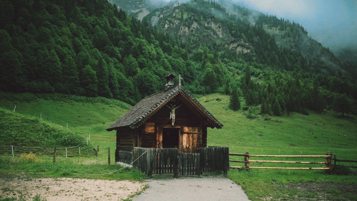 破旧的木屋图片-风景壁纸-高清风景图片-第7图-娟娟壁纸