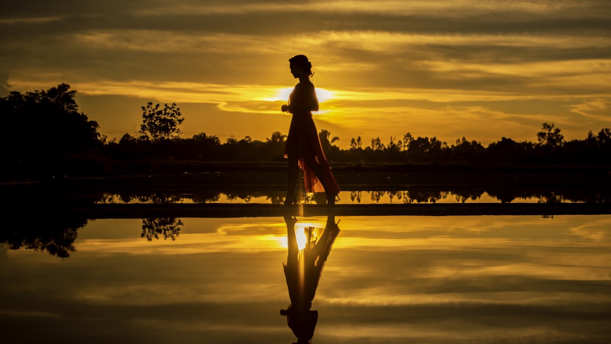 唯美的剪影图片112