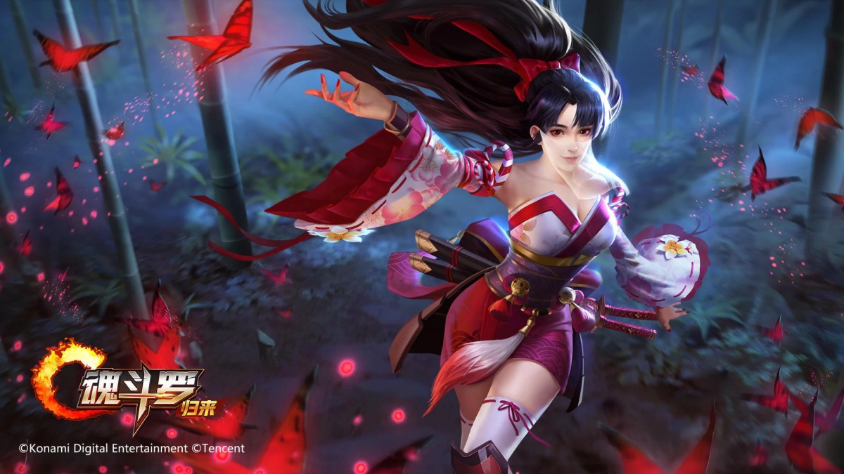 魂斗罗归来美女壁纸1121