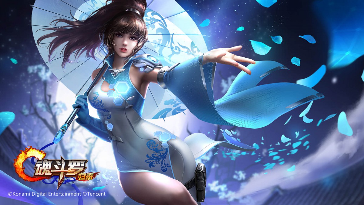 魂斗罗归来甜美女性角色620