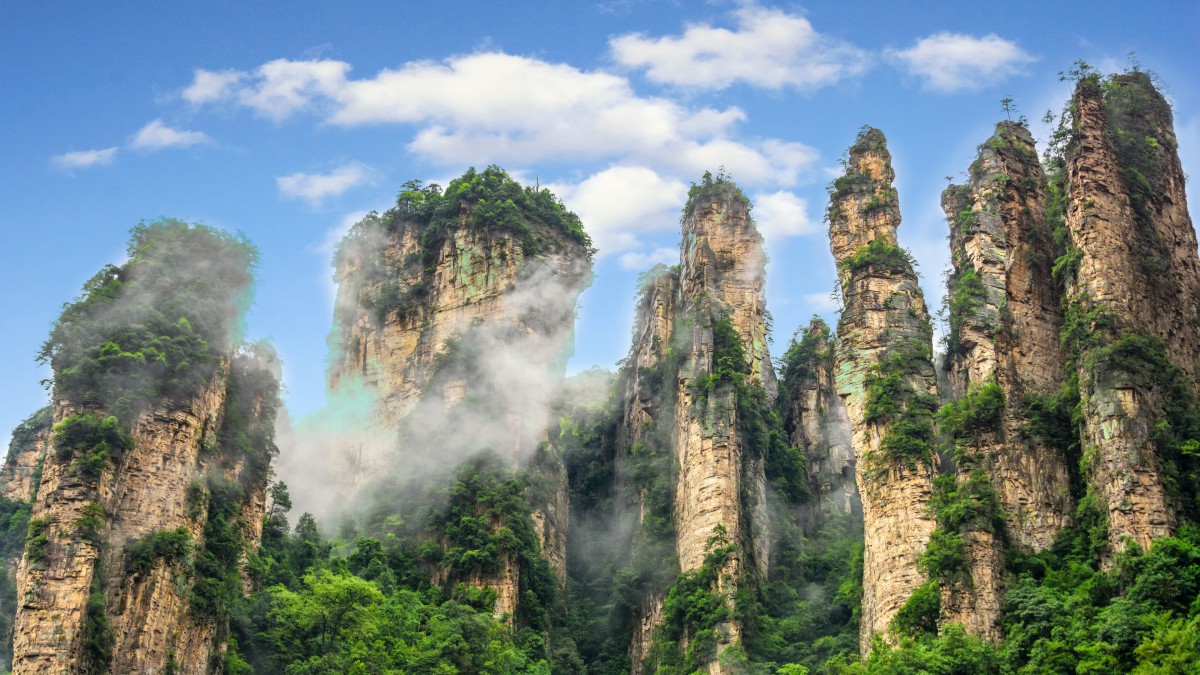 张家界风景图片