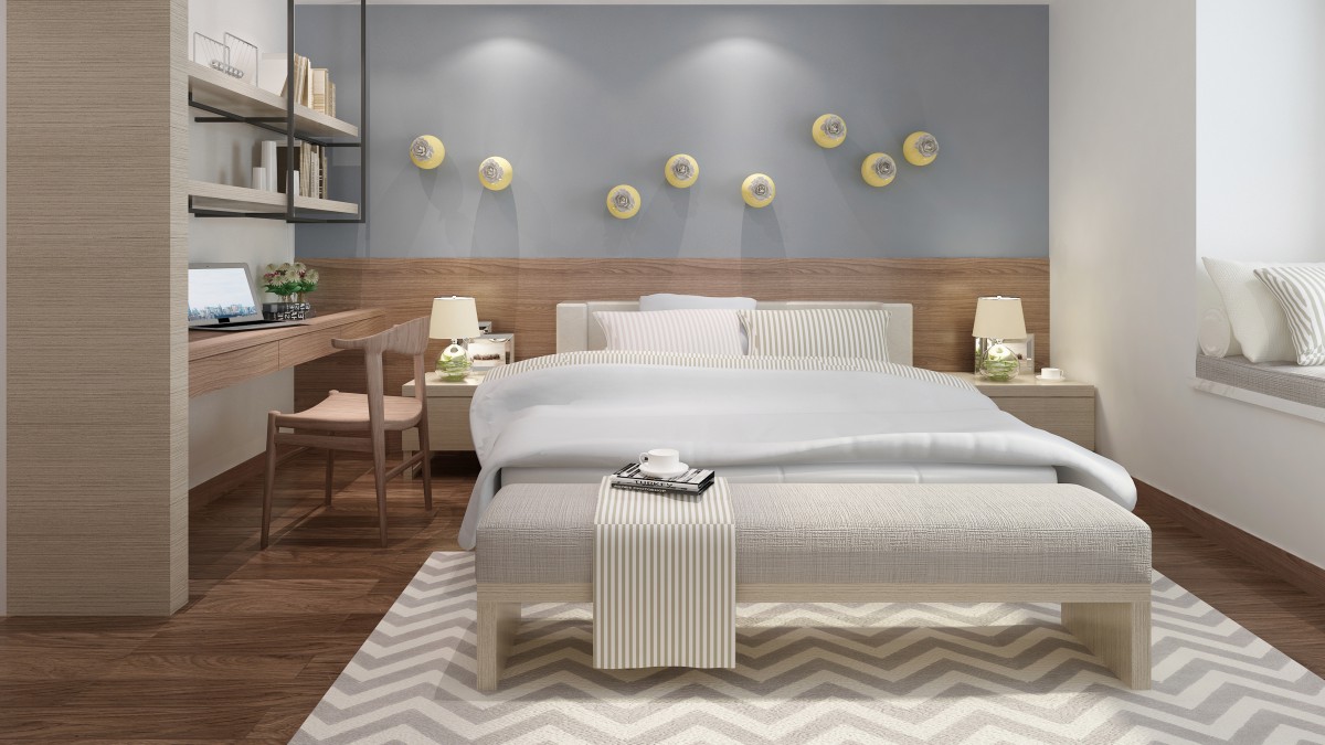 精美卧室装修效果图片(2/15)