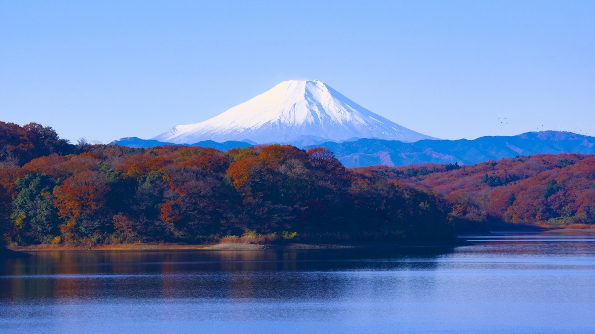 日本富士山图片