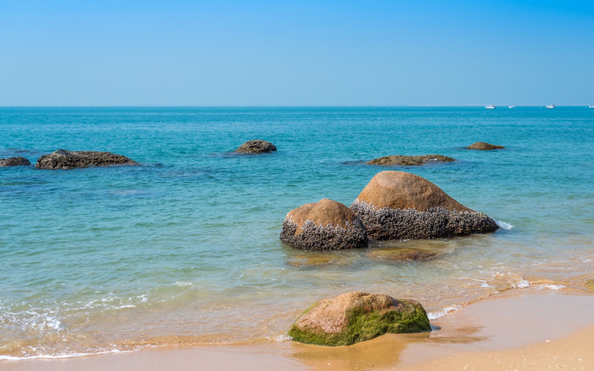 海南三亚海边风景图片-风景壁纸-高清风景图片-第3图-娟娟壁纸