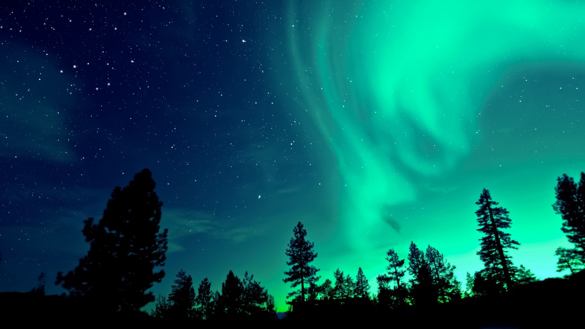 梦幻极光图片大全-风景壁纸-高清风景图片-第5图-娟娟壁纸