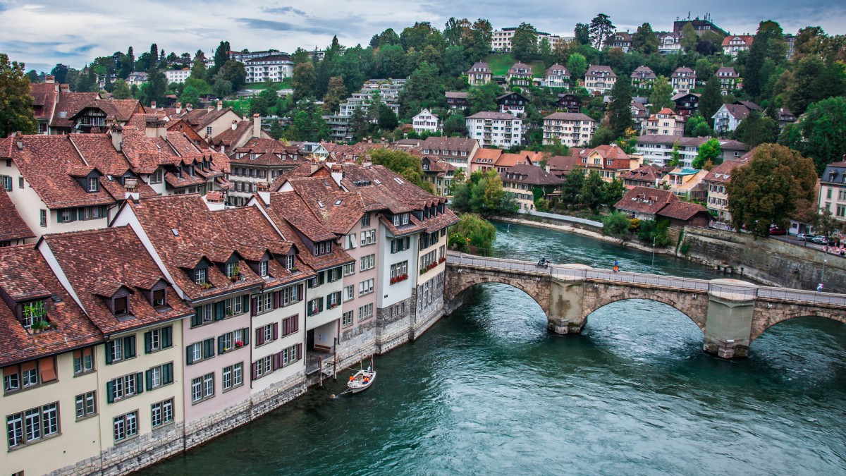 瑞士伯尔尼城市风景图片411