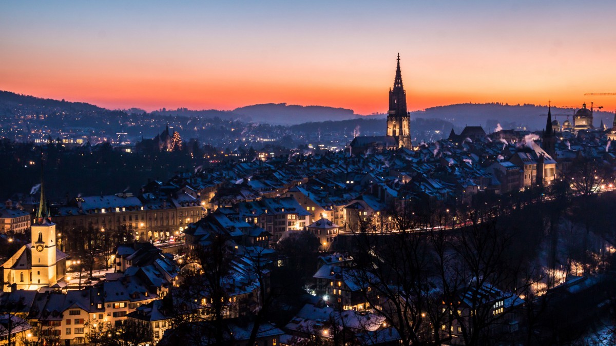 瑞士最美的城市图片