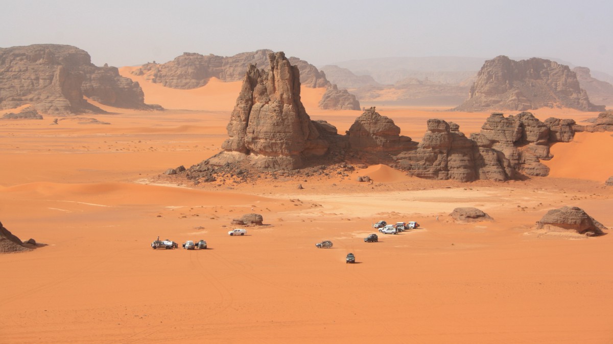 辽阔的撒哈拉沙漠图片512