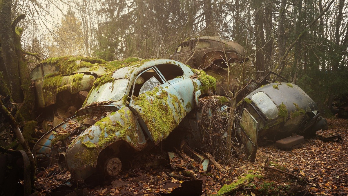 废弃报废的汽车壁纸111
