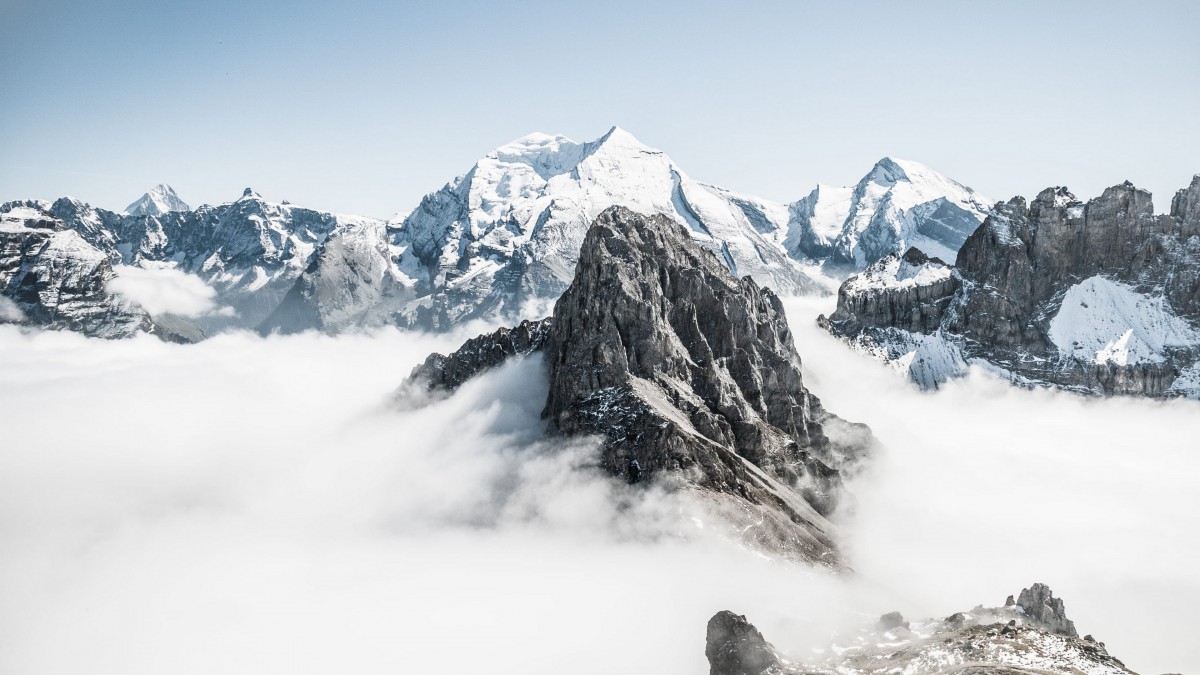 自然雪山風景圖片大圖-風景壁紙-高清風景圖片-第12圖-娟娟壁紙