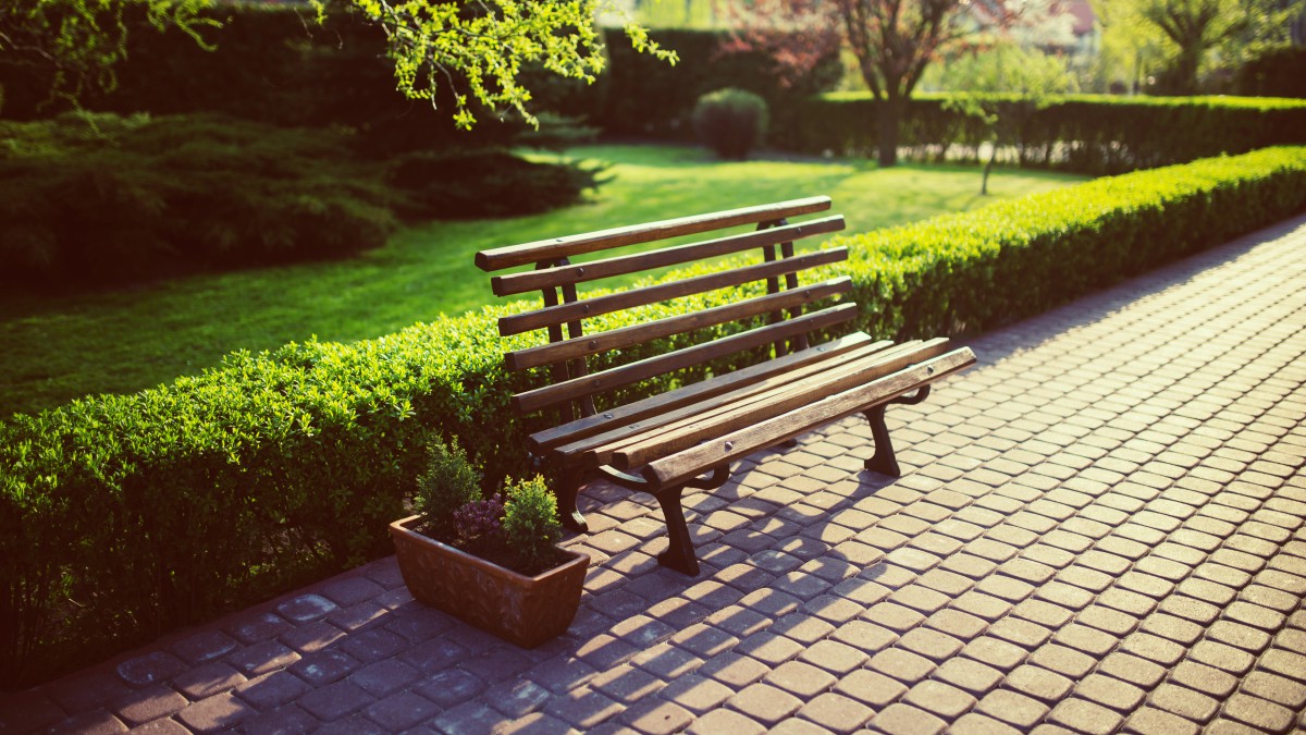 公园天长椅图片513