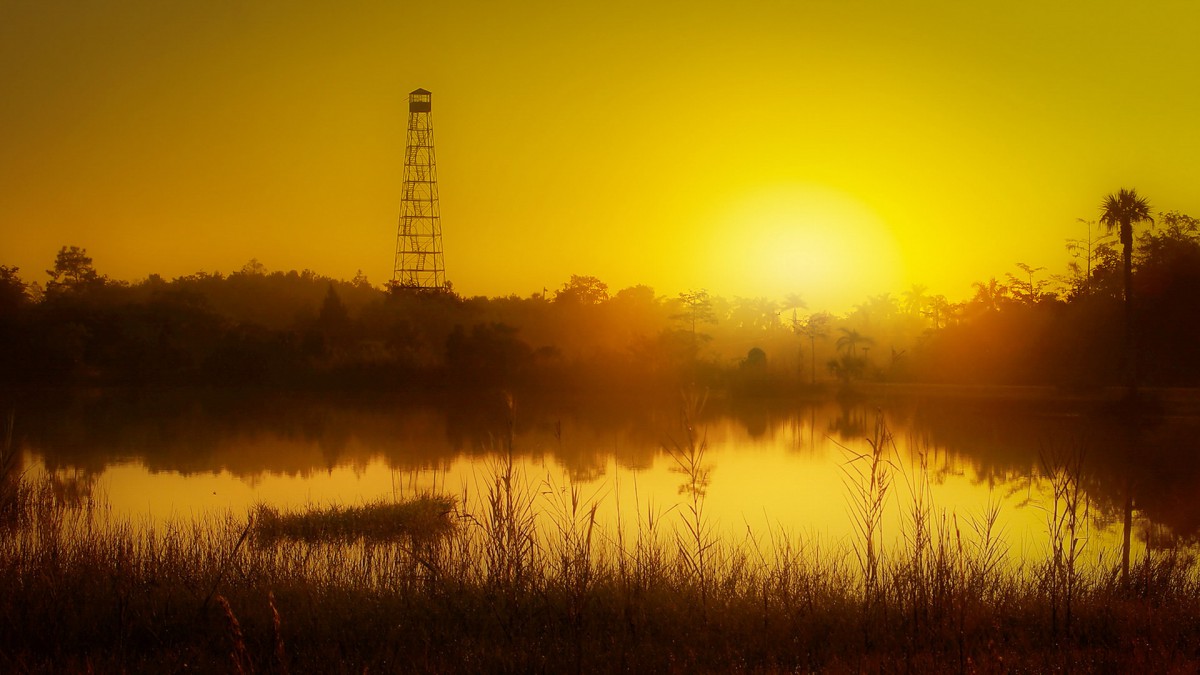 唯美早晨的朝霞图片88
