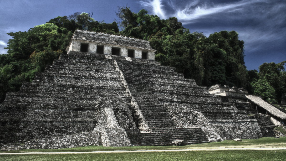 玛雅文明遗址图片-建筑壁纸-高清建筑图片-娟娟壁纸