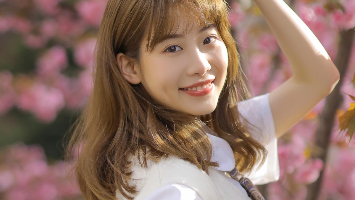 温柔甜美的酒窝美女图片914