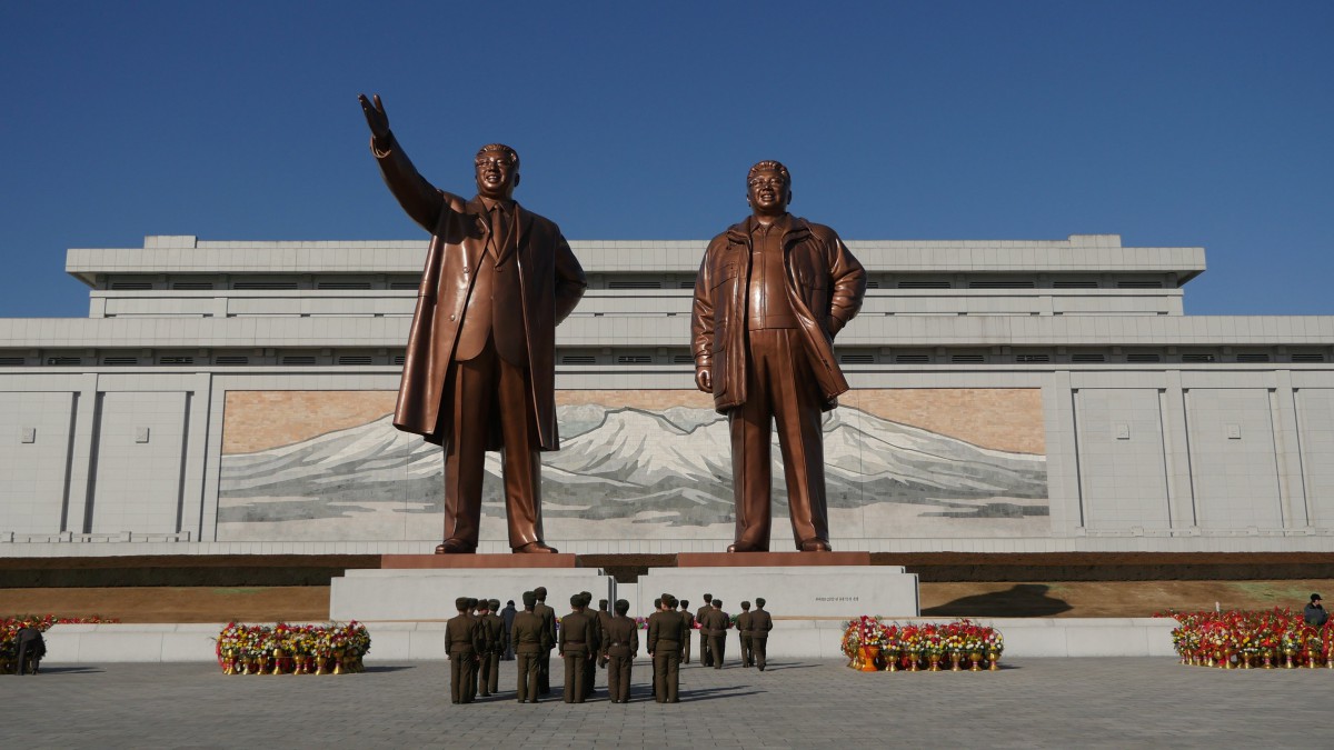 朝鲜首都平壤图片88
