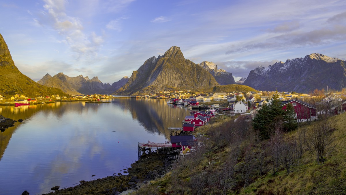 挪威罗弗敦群岛风景壁纸(6/13)