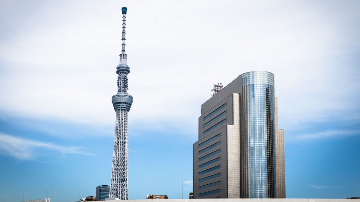 东京一万米建筑图片