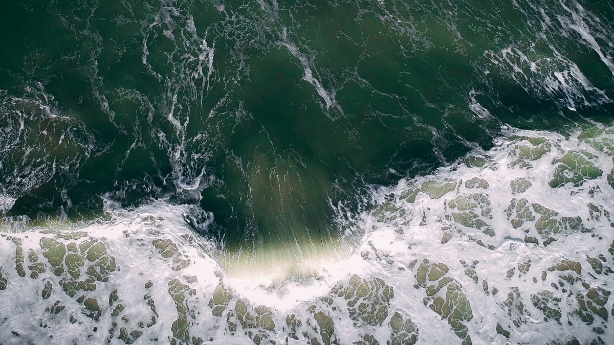 航拍海浪图片大全712