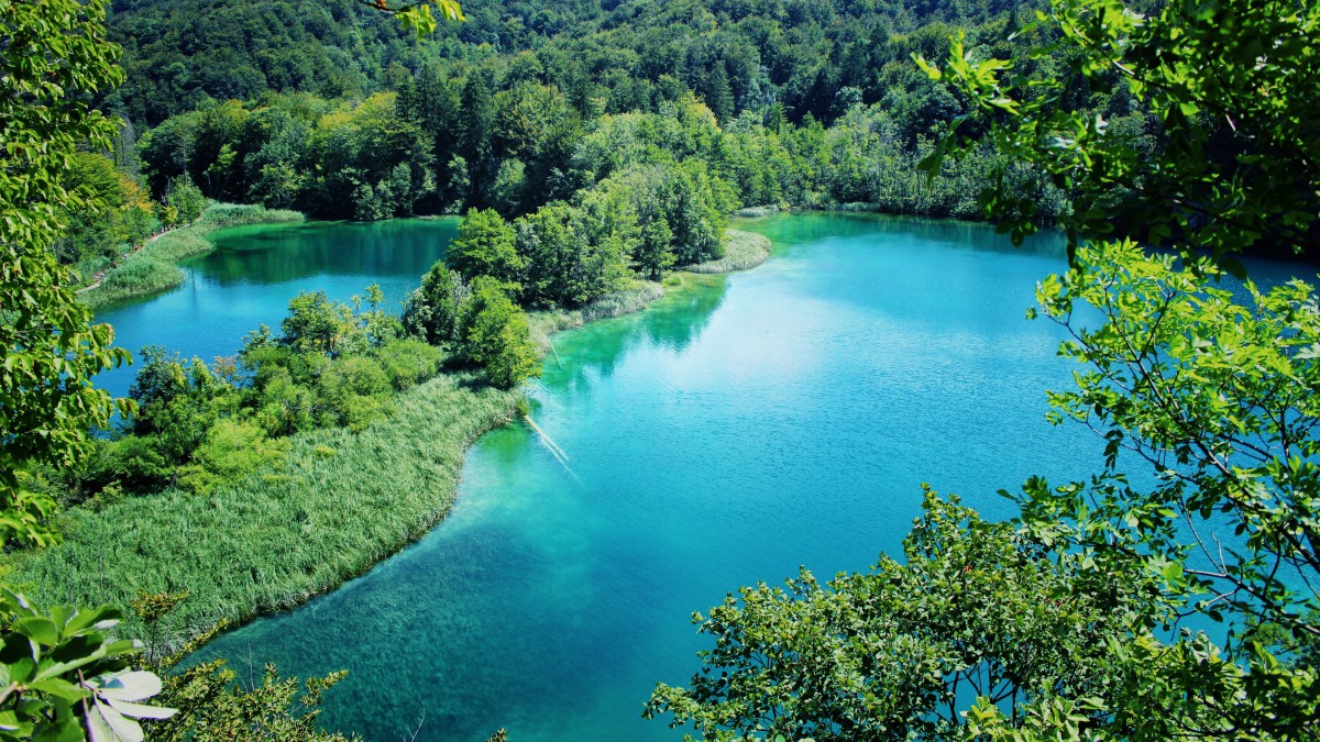 普利特維採湖群國家公園-風景壁紙-高清風景圖片-娟娟壁紙