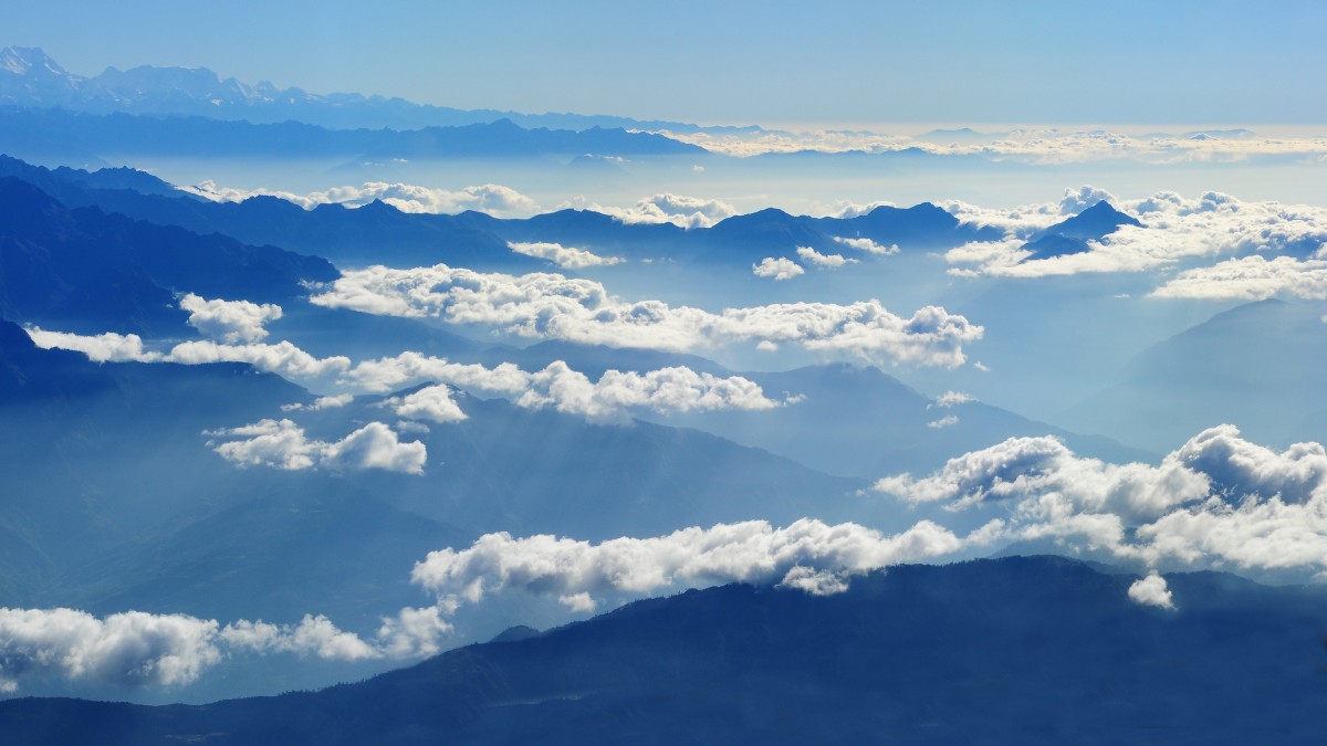 4k高清藍天白雲風景壁紙110