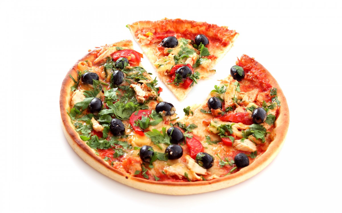 pizza 第四辑,分享一组美食大餐图片给大家,图中的桌面壁纸壁纸