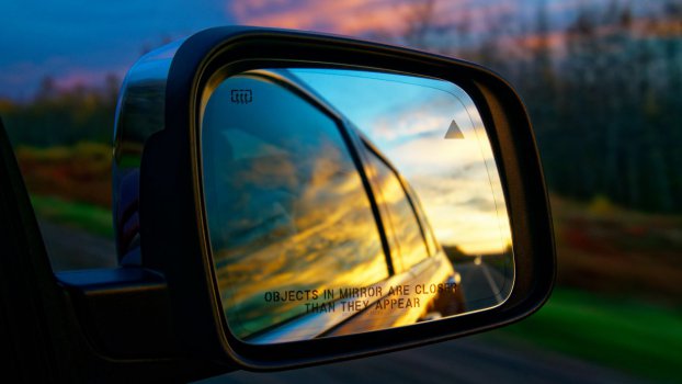 汽车,后视镜,日落,景观,4k,超高清图片