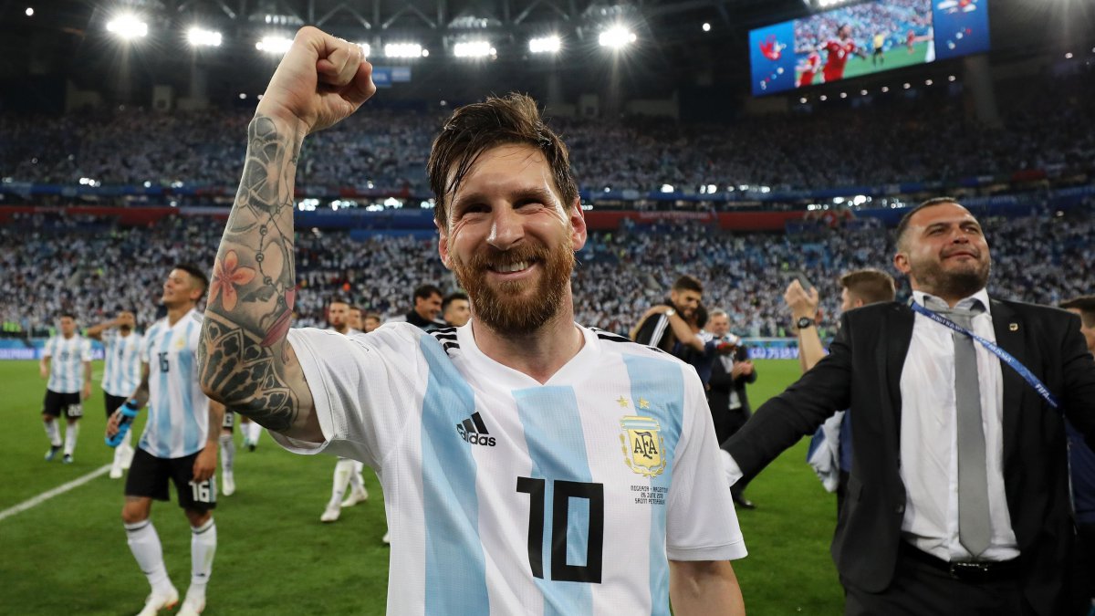2022年,世界杯,阿根廷,利昂内尔·梅西图片,4k高清其它图片,娟娟壁纸