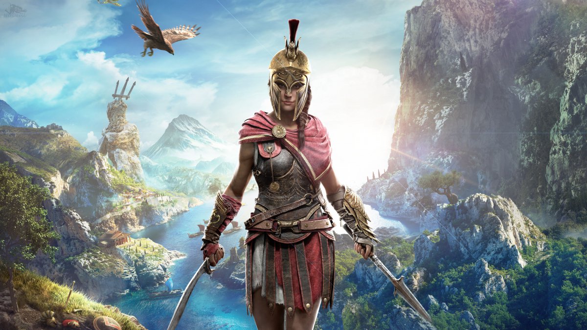 kassandra刺客信条奥德赛4k图片