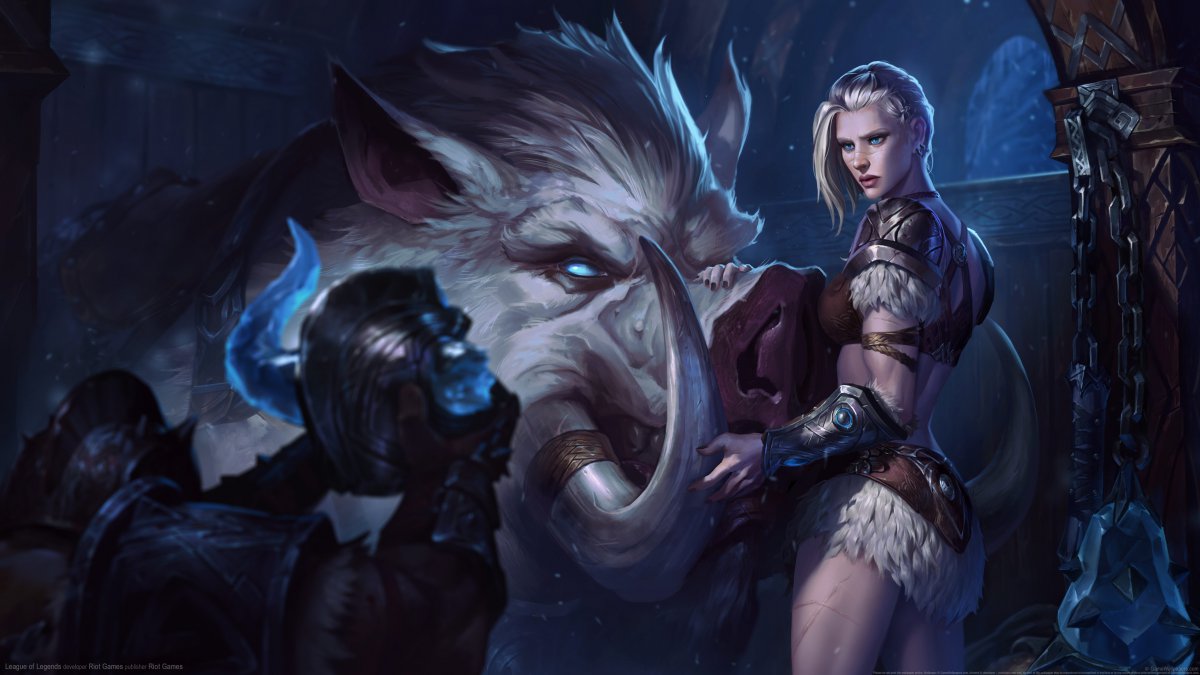 英雄联盟lol北地之怒5k游戏图片,4k高清游戏图片,娟娟壁纸