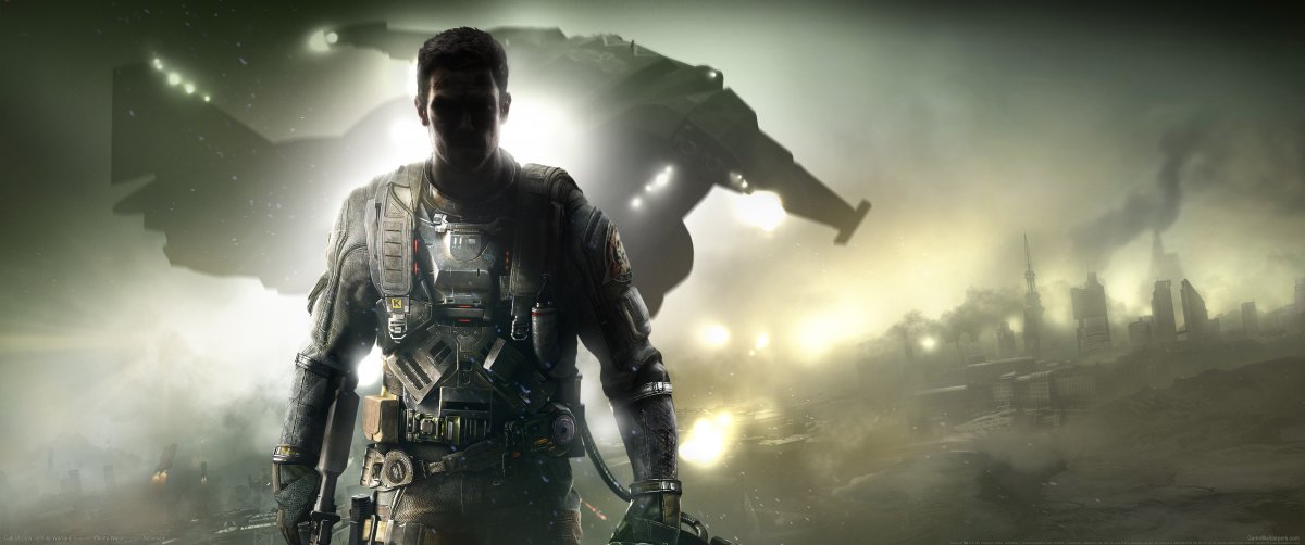 使命召唤曲面带鱼屏图片,4k高清游戏图片,娟娟壁纸