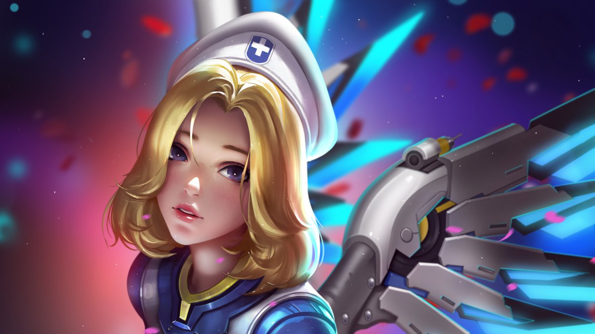守望先锋 天使 医生 4k图片,4k高清游戏图片,娟娟壁纸