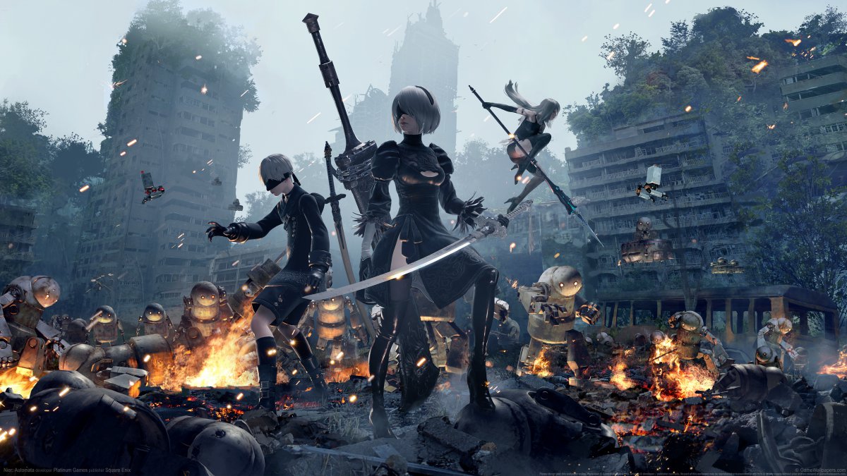 尼尔:机械纪元nier automata 2b 4k图片,4k高清游戏图片,娟娟壁纸