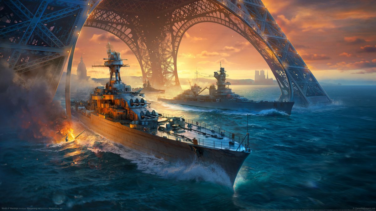 《戰艦世界(world of warships)》4k桌面圖片,4k高清遊戲圖片,娟娟