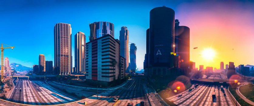 《侠盗猎车手5》游戏,城市,图片