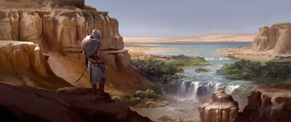 刺客沙漠荒地刺客信条起源图片