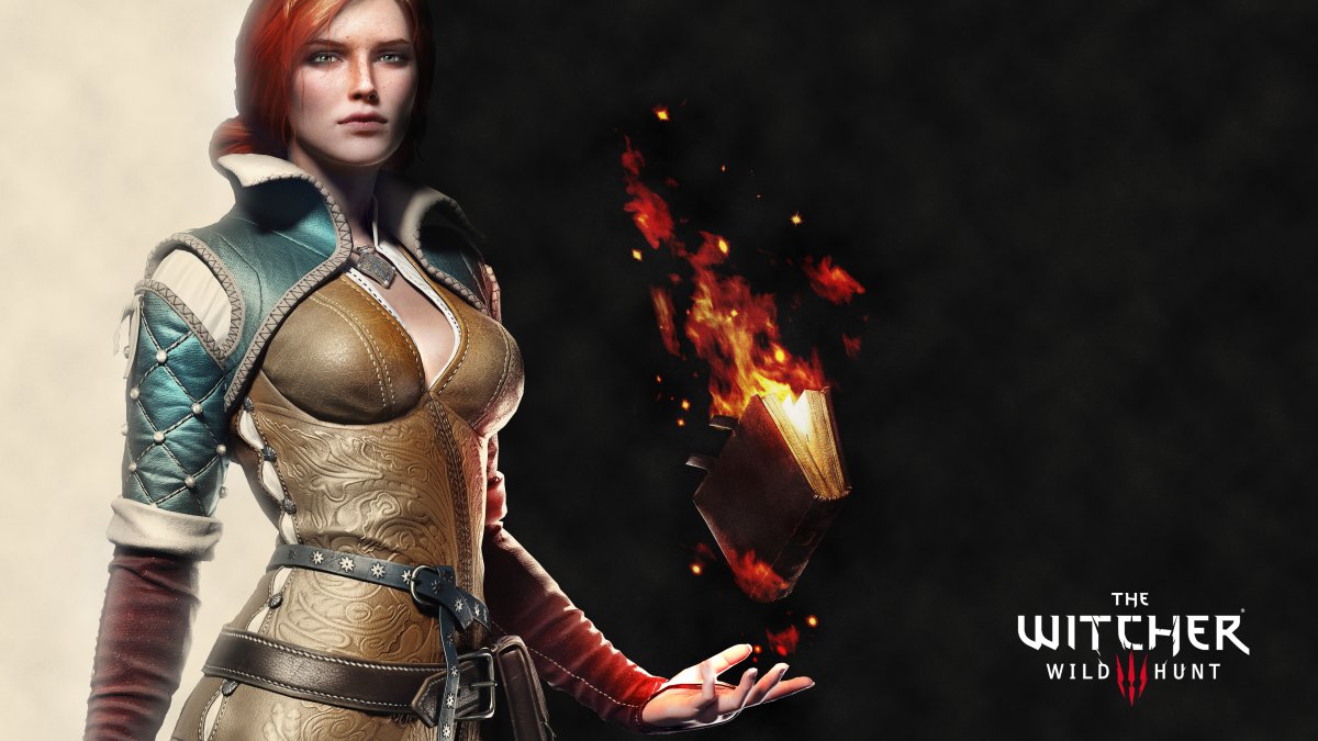 巫师3狂猎triss 4k游戏图片,4k高清游戏图片,娟娟壁纸