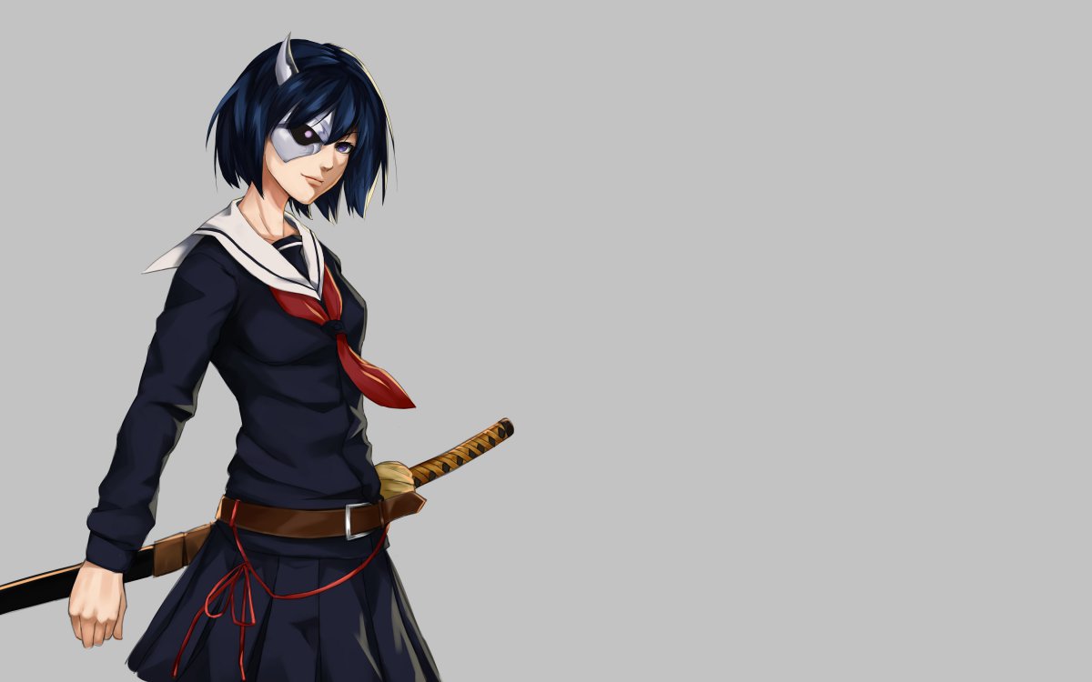 武士刀 武装少女4k图片,4k高清游戏图片,娟娟壁纸