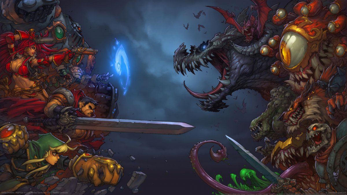 战神黑暗战争battlechasersnightwar4k游戏图片