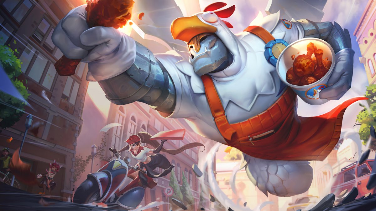 正义巨像-鸡里奥-加里奥 英雄联盟图片,4k高清游戏图片,娟娟壁纸