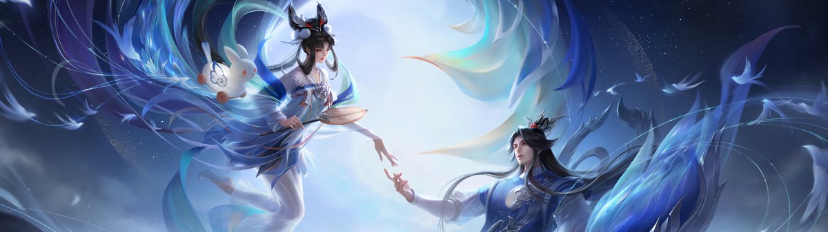 如梦令后羿王者荣耀双屏游戏5120x1440图片
