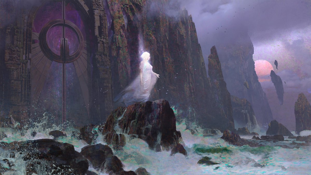 destiny 2《命运2》白衣美女4k游戏图片,4k高清游戏图片,娟娟壁纸