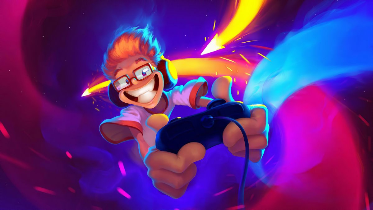 《障碍x-barrier x》男孩 游戏手柄 4k图片,4k高清游戏图片,娟娟壁纸