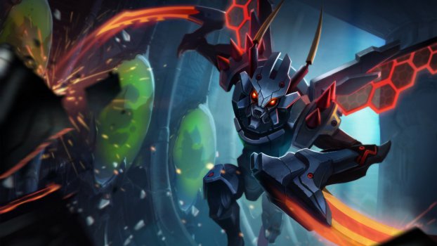 傲之追猎者霸天战士雷恩加尔英雄联盟图片