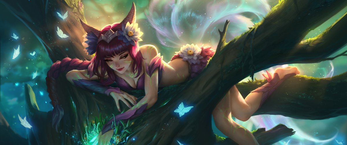 英雄联盟lol九尾妖狐永恒之森阿狸图片