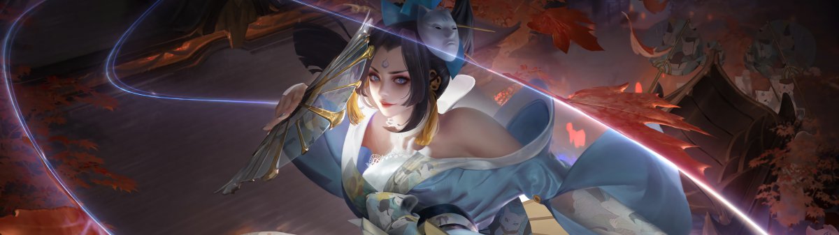 魅语不知火舞王者荣耀5120x1440双屏游戏图片