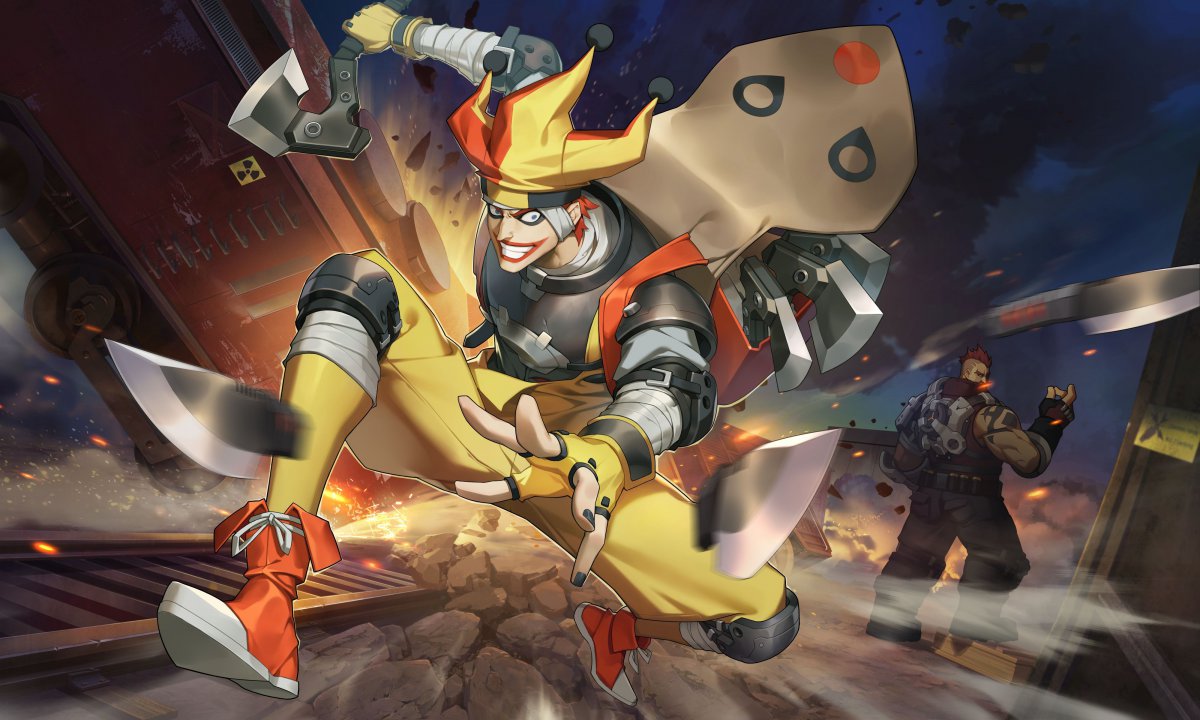 王牌战士小丑4k图片,4k高清游戏图片,娟娟壁纸