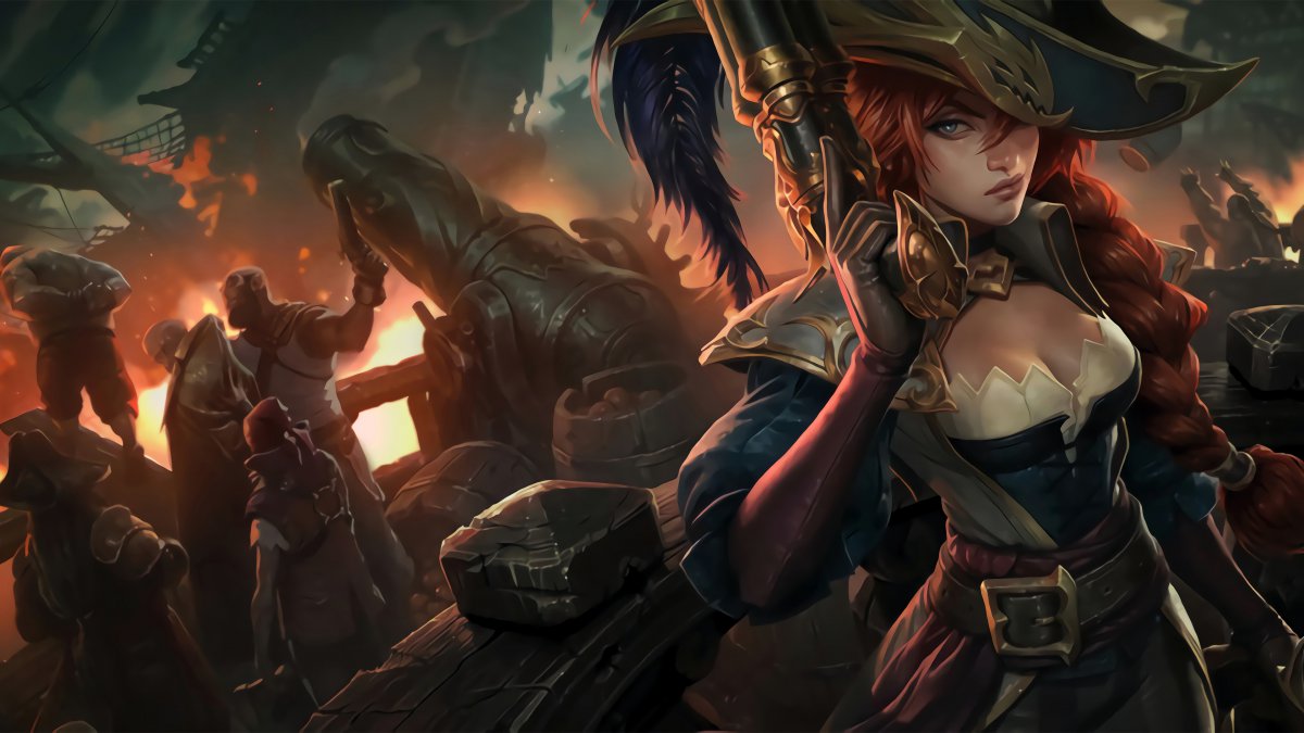 女帝 厄运小姐 英雄联盟图片,4k高清游戏图片,娟娟壁纸