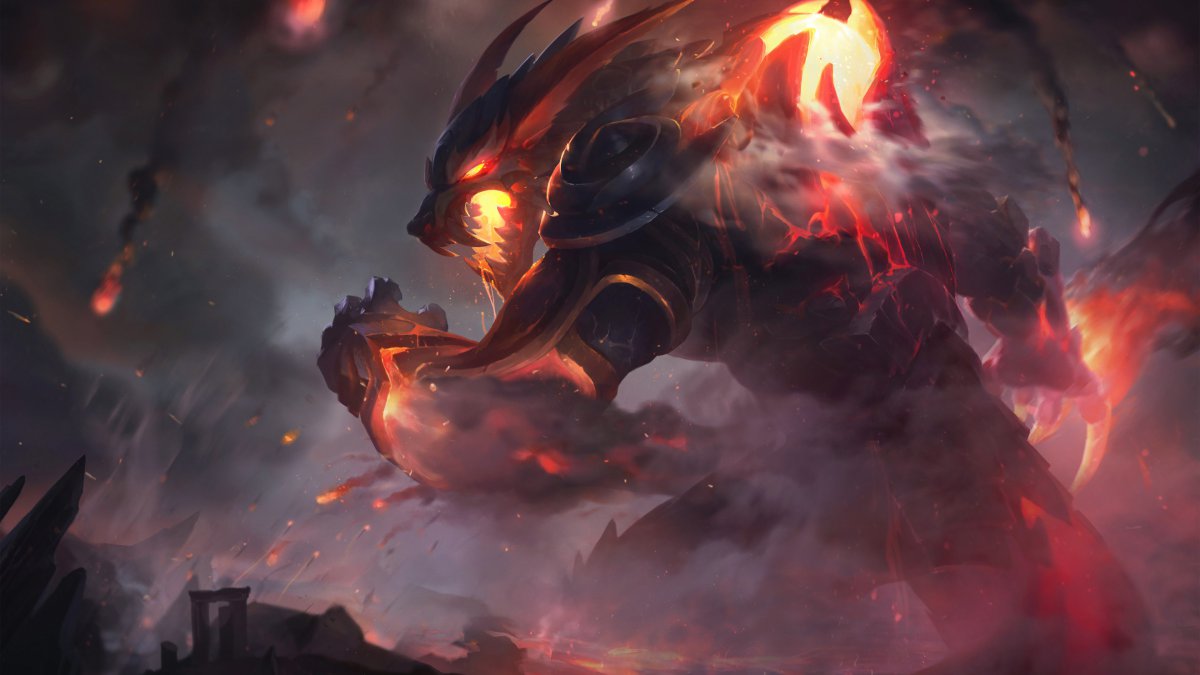 祖安怒兽火牙狼人沃里克英雄联盟图片