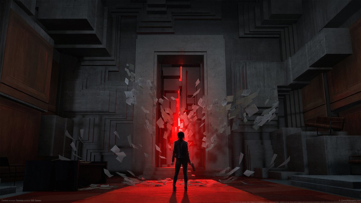 控制control游戏原画4k图片